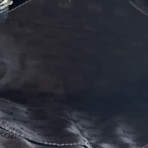 Michael Michael Kors Black Ciara Saffiano Leather Satchel Crossbody - Picture 9 of 10